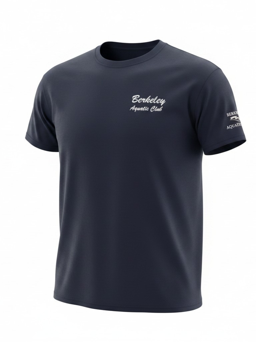 Gildan Navy Berkeley Aquatic Club Short Sleeve Tee